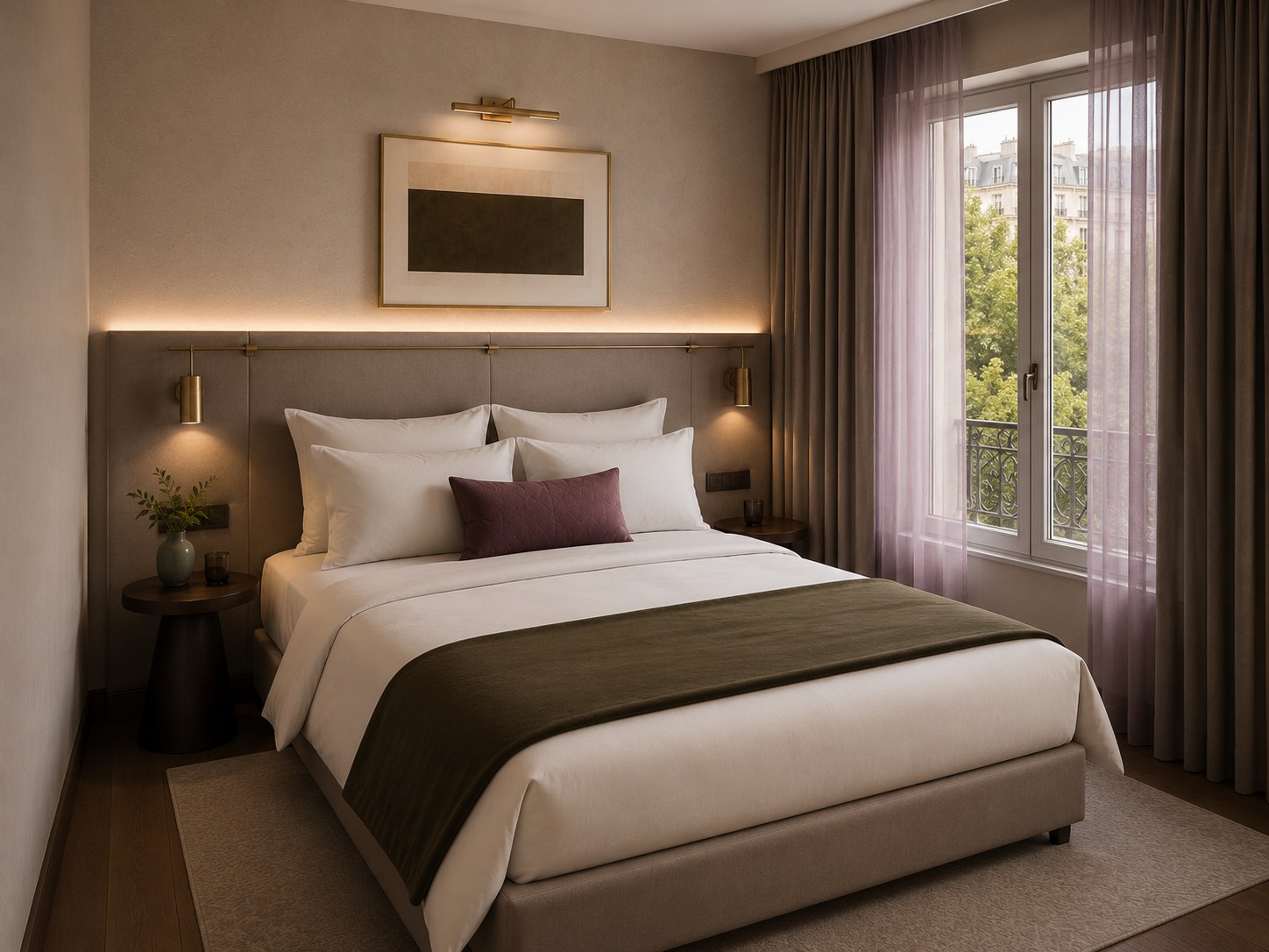 Chambre Les Fleurs de Carnot