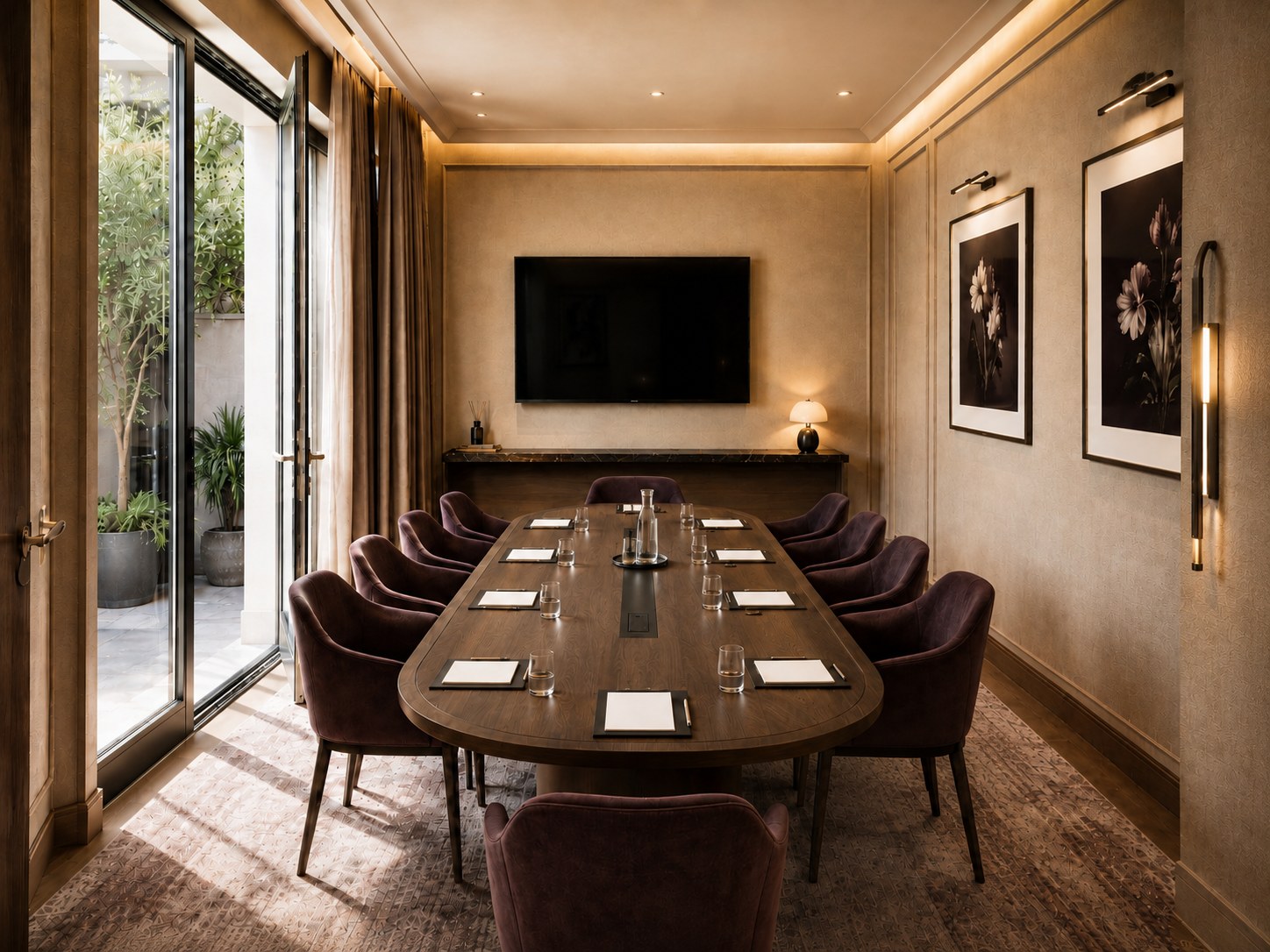 Le lounge privé